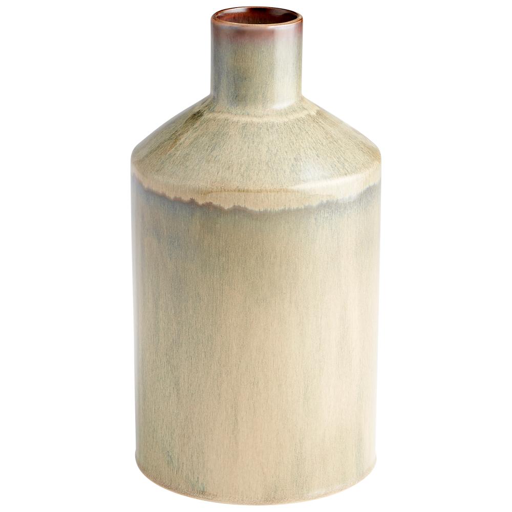 Marbled Dreams Vase Olive Glaze - Small