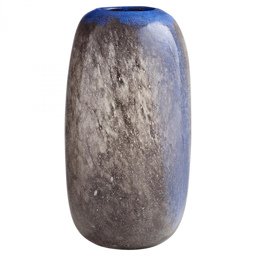 Bluesposion Vase Black And Blue - Small