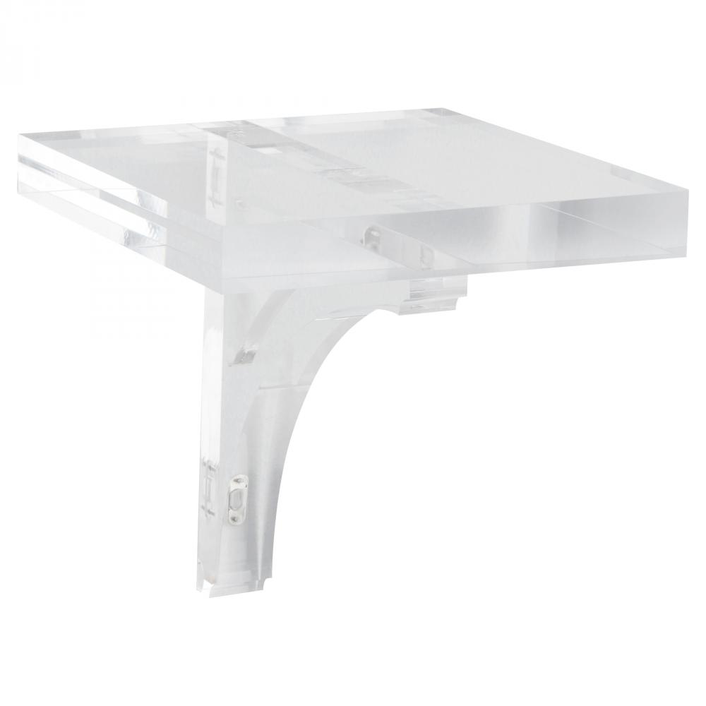 Glacier Wall Shelf Designed by J Kent Martin Clear