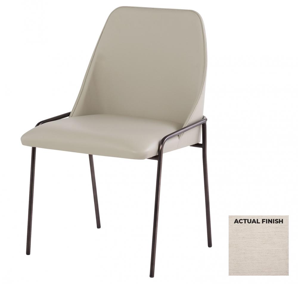 Suez Dining Chair Wheat Linen Weave