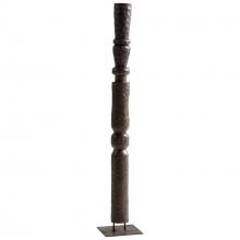 Cyan Designs 11006 - Kinsey Totem Sculpture Designed by J Kent Martin Black - Small