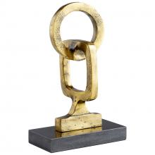 Cyan Designs 11014 - Accession Sculpture Designed by J Kent Martin Gold And Black