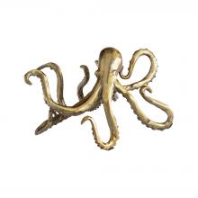 Cyan Designs 11239 - Octopus Shelf Decor Aged Brass