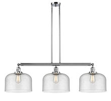 Innovations Lighting 213-PC-G74-L - Bell - 3 Light - 42 inch - Polished Chrome - Stem Hung - Adjustable Island Light
