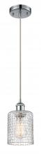Innovations Lighting 516-1P-PC-G112C-5CL - Cobbleskill - 1 Light - 5 inch - Polished Chrome - Cord hung - Mini Pendant