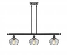 Innovations Lighting 516-3I-OB-G92 - Fenton - 3 Light - 36 inch - Oil Rubbed Bronze - Cord hung - Island Light