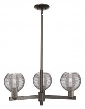 Innovations Lighting 716-3CR-OB-G1213-6SM - Athens Deco Swirl - 3 Light - 18 inch - Oil Rubbed Bronze - Flush Mount