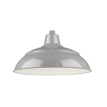 Millennium RWHS17-GY - R Series 1-Light Warehouse Shade Gray